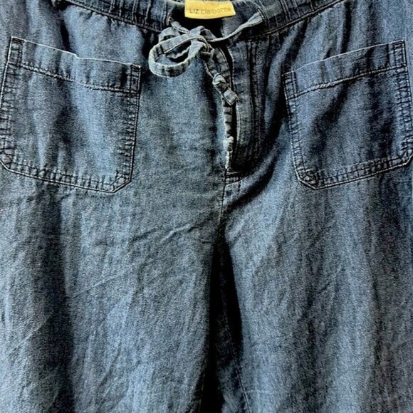 Liz Claiborne Linen Blend Pants‎ Size M - Picture 9 of 15